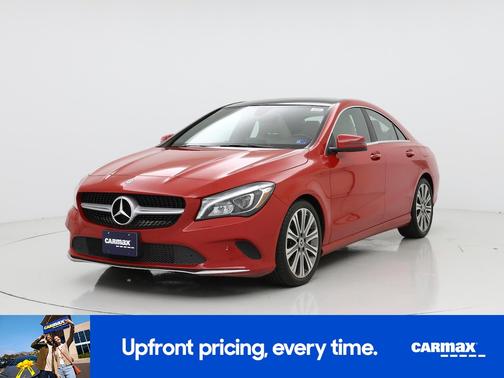 Red 2019 Mercedes-Benz CLA 250