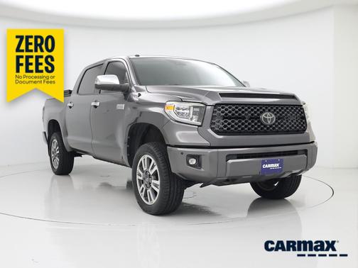 Gray 2018 Toyota Tundra Platinum