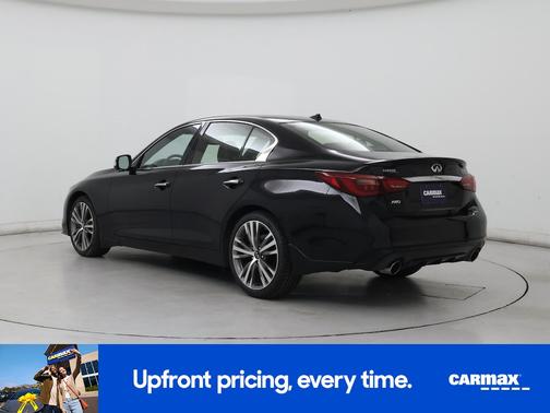Black 2022 INFINITI Q50 Sensory
