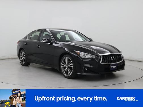 Black 2022 INFINITI Q50 Sensory