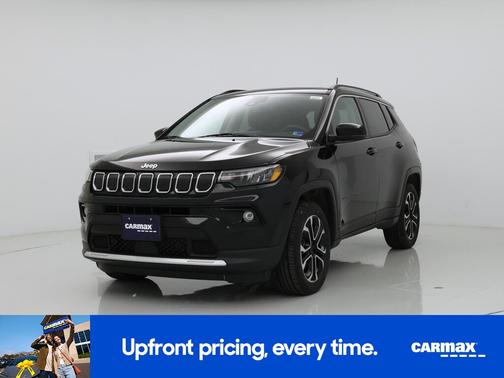 Black 2022 Jeep Compass Limited