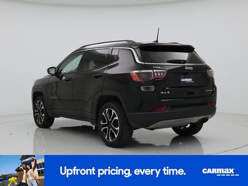Black 2022 Jeep Compass Limited