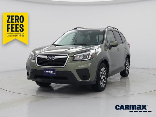 Green 2020 Subaru Forester Premium