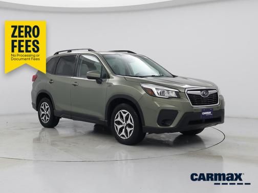 Green 2020 Subaru Forester Premium