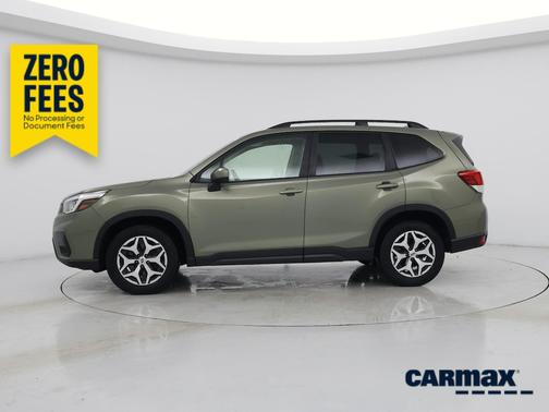 Green 2020 Subaru Forester Premium
