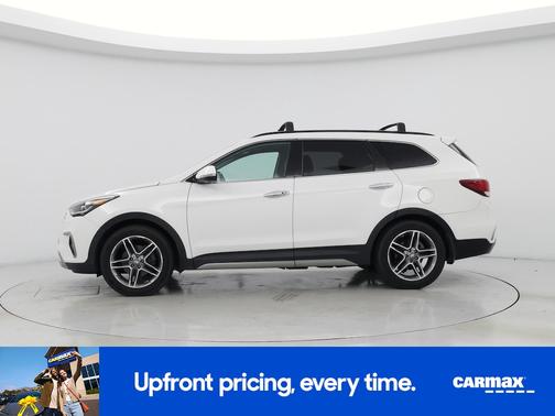 White 2017 Hyundai SANTA FE Limited Ultimate
