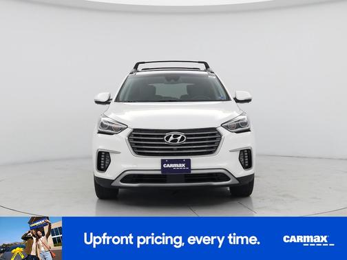 White 2017 Hyundai SANTA FE Limited Ultimate