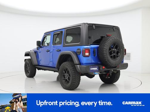 Blue 2024 Jeep Wrangler 4xe Willy's