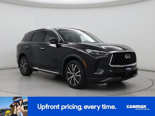 Black 2023 INFINITI QX60 Sensory