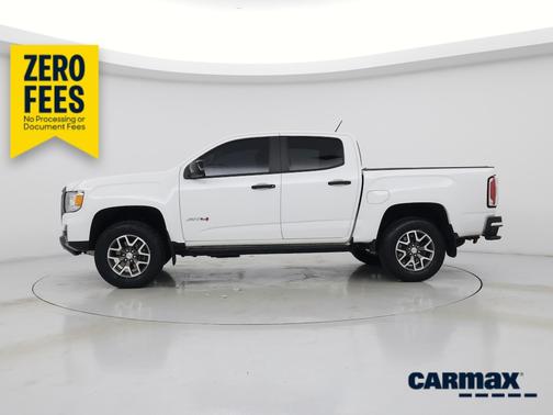 White 2021 GMC Canyon AT4
