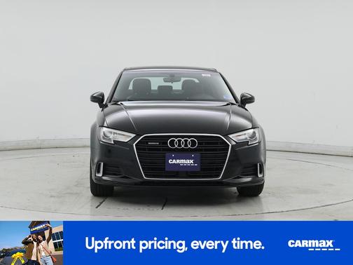 Black 2018 Audi A3 Premium