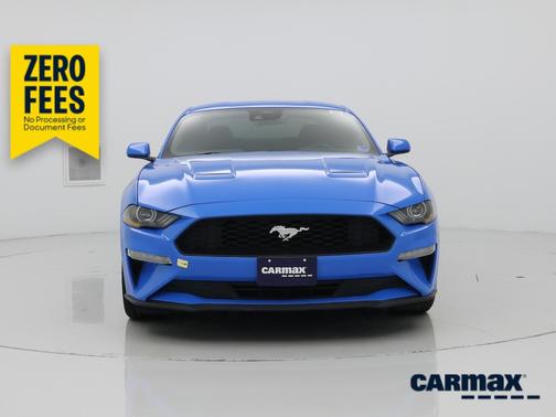 Blue 2022 Ford Mustang Ecoboost