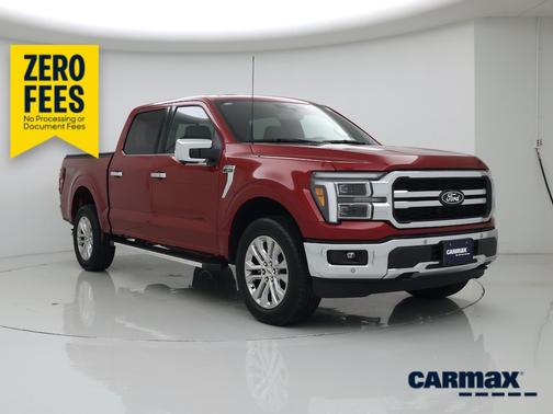 Red 2025 Ford F-150 Lariat