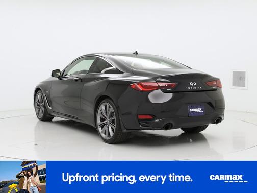 Black 2018 INFINITI Q60 Red Sport 400