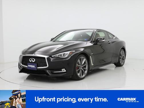 Black 2018 INFINITI Q60 Red Sport 400