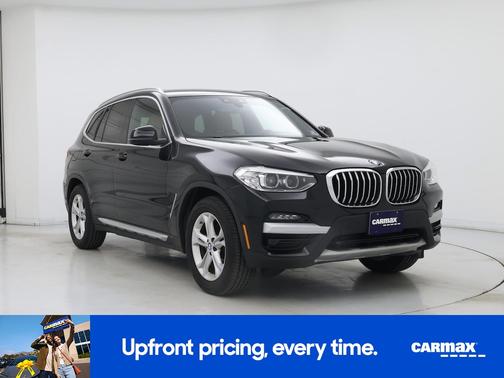 Black 2020 BMW X3 XDrive30i