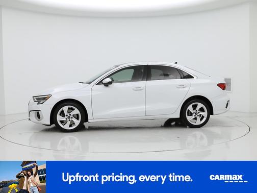 White 2023 Audi A3 Premium Plus