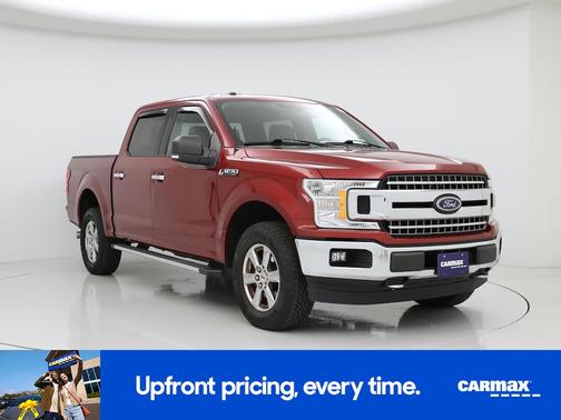 Red 2018 Ford F-150 XLT