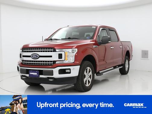 Red 2018 Ford F-150 XLT