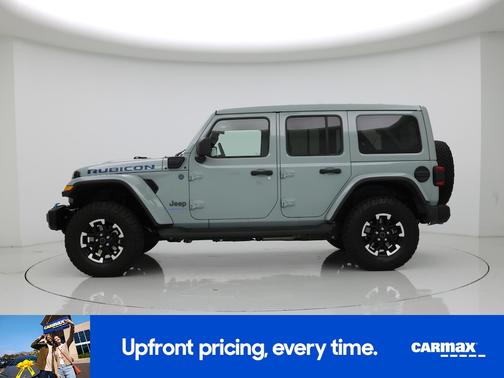 Blue 2024 Jeep Wrangler 4xe Rubicon X