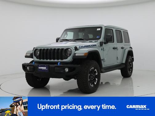 Blue 2024 Jeep Wrangler 4xe Rubicon X