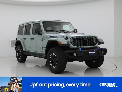 Blue 2024 Jeep Wrangler 4xe Rubicon X