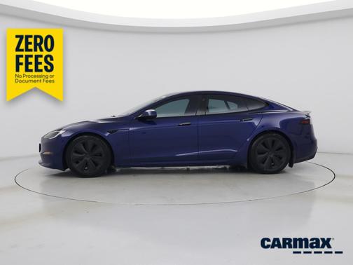 Blue 2022 Tesla Model S