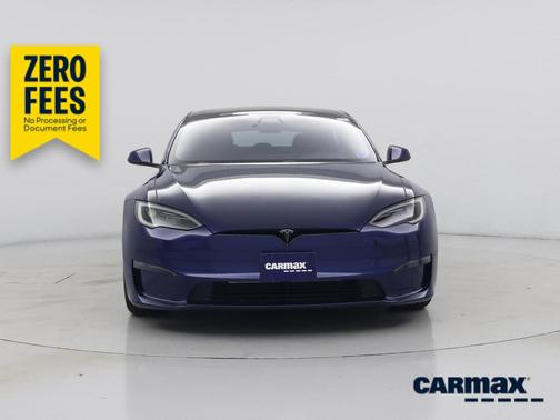 Blue 2022 Tesla Model S