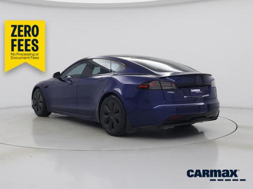 Blue 2022 Tesla Model S