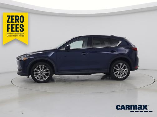 Blue 2021 Mazda CX-5 Grand Touring