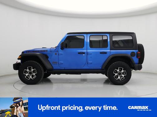 Blue 2022 Jeep Wrangler Unlimited Rubicon