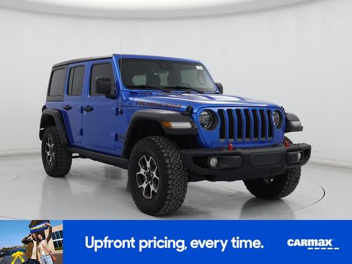 Blue 2022 Jeep Wrangler Unlimited Rubicon