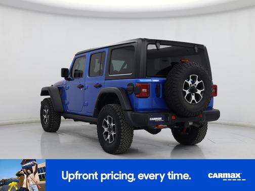 Blue 2022 Jeep Wrangler Unlimited Rubicon