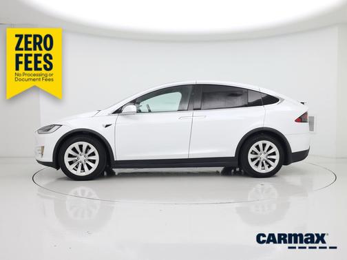 White 2020 Tesla Model X Long Range Plus