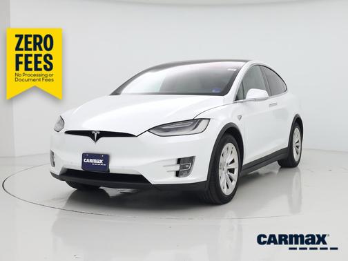 White 2020 Tesla Model X Long Range Plus