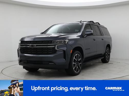 Blue 2021 Chevrolet Suburban RST