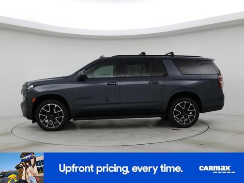 Blue 2021 Chevrolet Suburban RST