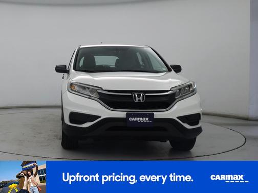 White 2015 Honda CR-V LX