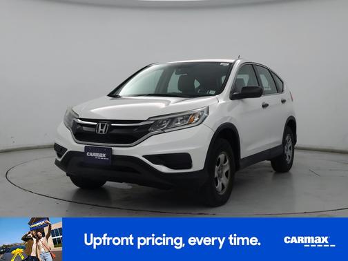 White 2015 Honda CR-V LX