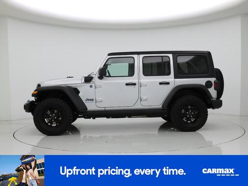 Silver 2024 Jeep Wrangler 4xe Willy's