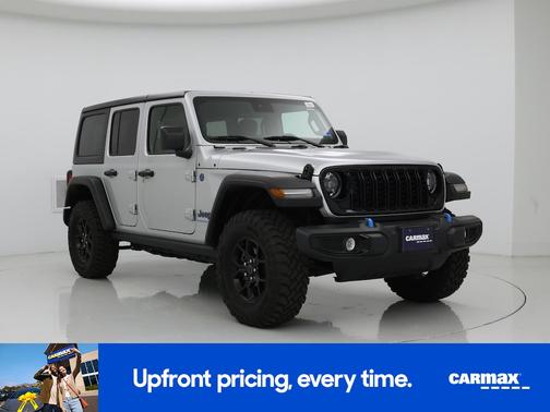 Silver 2024 Jeep Wrangler 4xe Willy's