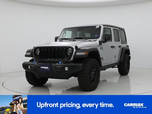 Silver 2024 Jeep Wrangler 4xe Willy's