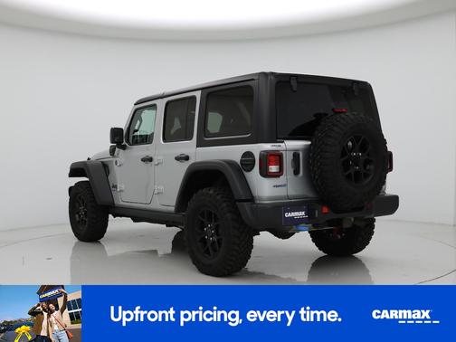 Silver 2024 Jeep Wrangler 4xe Willy's
