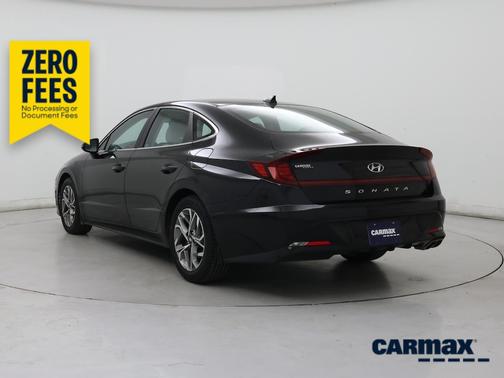 Black 2022 Hyundai SONATA SEL