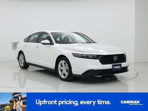White 2023 Honda Accord LX