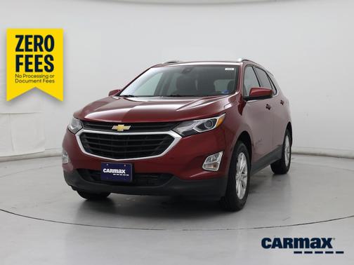 Red 2020 Chevrolet Equinox LT