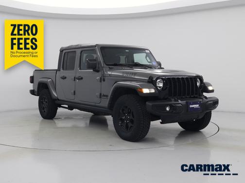 Gray 2022 Jeep Gladiator Willys Sport