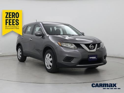 Gray 2015 Nissan Rogue S