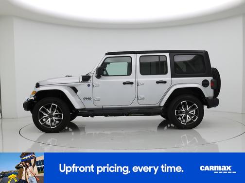 Silver 2024 Jeep Wrangler 4xe Sport S