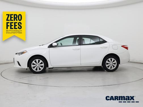 White 2014 Toyota Corolla LE